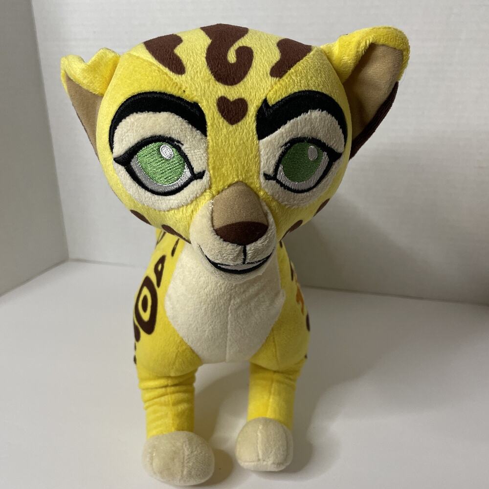 Disney Store Lion Guard Fuli Plush Toy Cheetah The Lion King 12"x 11"